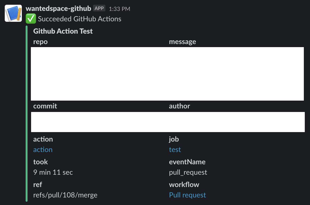 slack alert